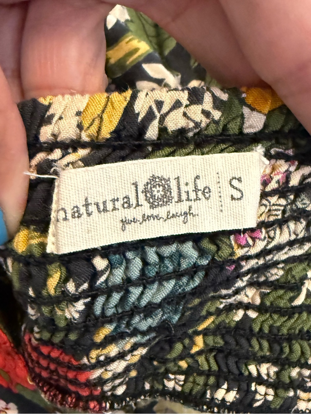 Natural Life Hanna Convertible Maxi Skirt - Black Red Poppy. S - Picture 5 of 9